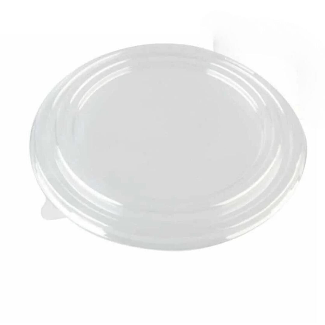 Heat-Resistant 145mm PP Salad Lid, Transparent, Fits 500–750cc Bowls