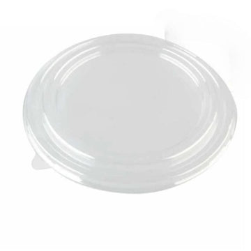 Heat-Resistant 145mm PP Salad Lid, Transparent, Fits 500–750cc Bowls