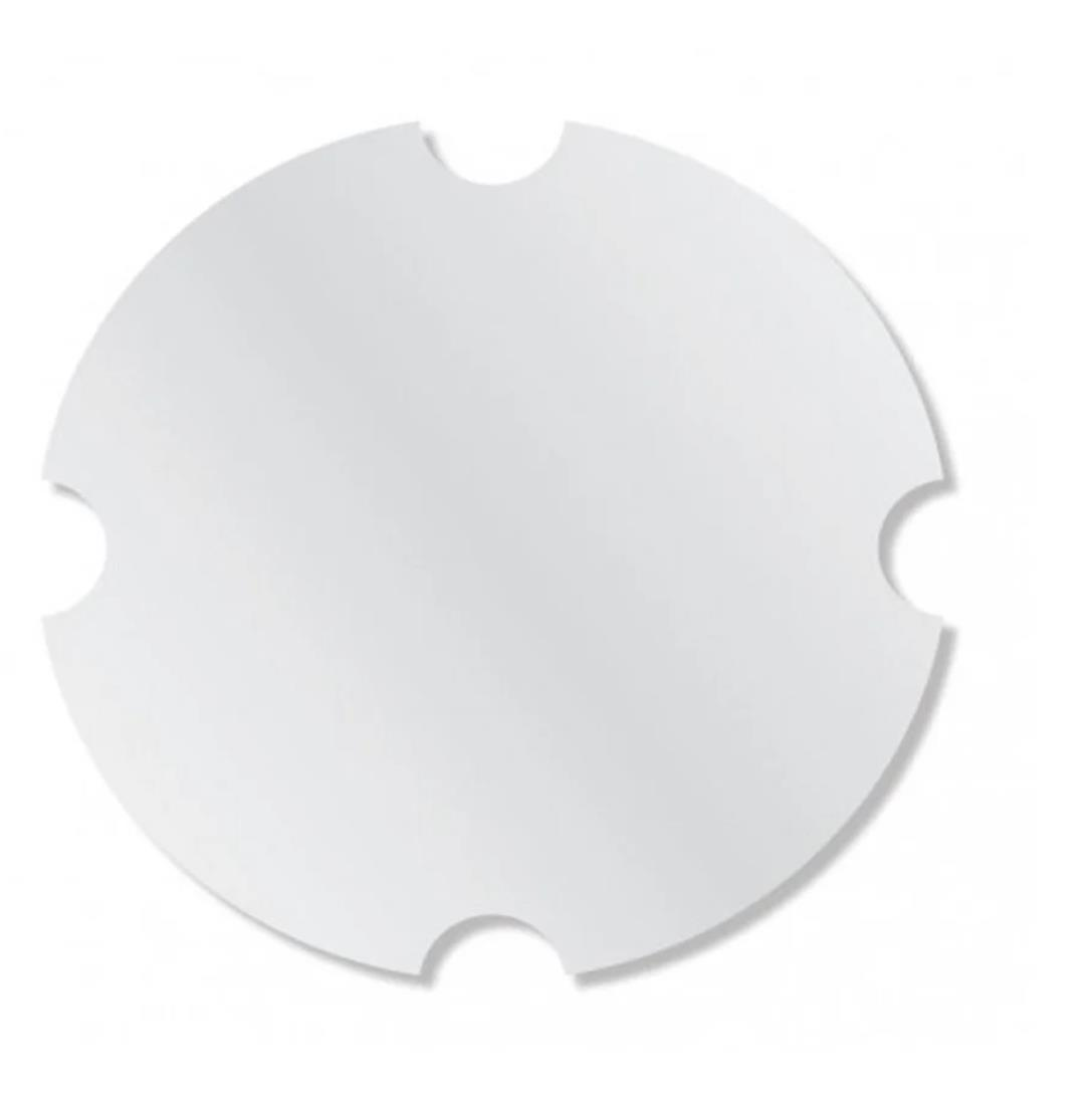 100-Pack 33 oz Cardboard Bucket Lids for 1000ml Food Buckets