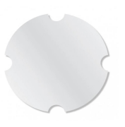 100-Pack 33 oz Cardboard Bucket Lids for 1000ml Food Buckets