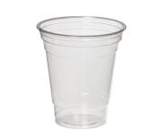 95 mm Clear PET Cup 8 oz 250 cc Single-Use