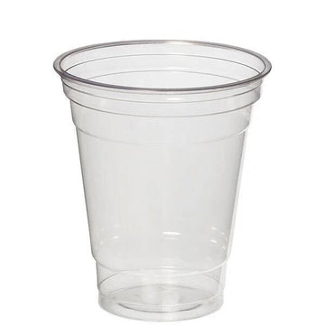 95mm Clear PET Disposable Cup 12oz 350ml Lid-Compatible