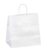 White Kraft Paper Bag Twisted Handles 32x33x20 cm
