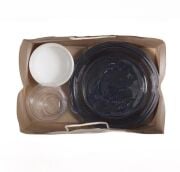 Brown Kraft Paper Bag with Twisted Handles, 32×33×20 cm