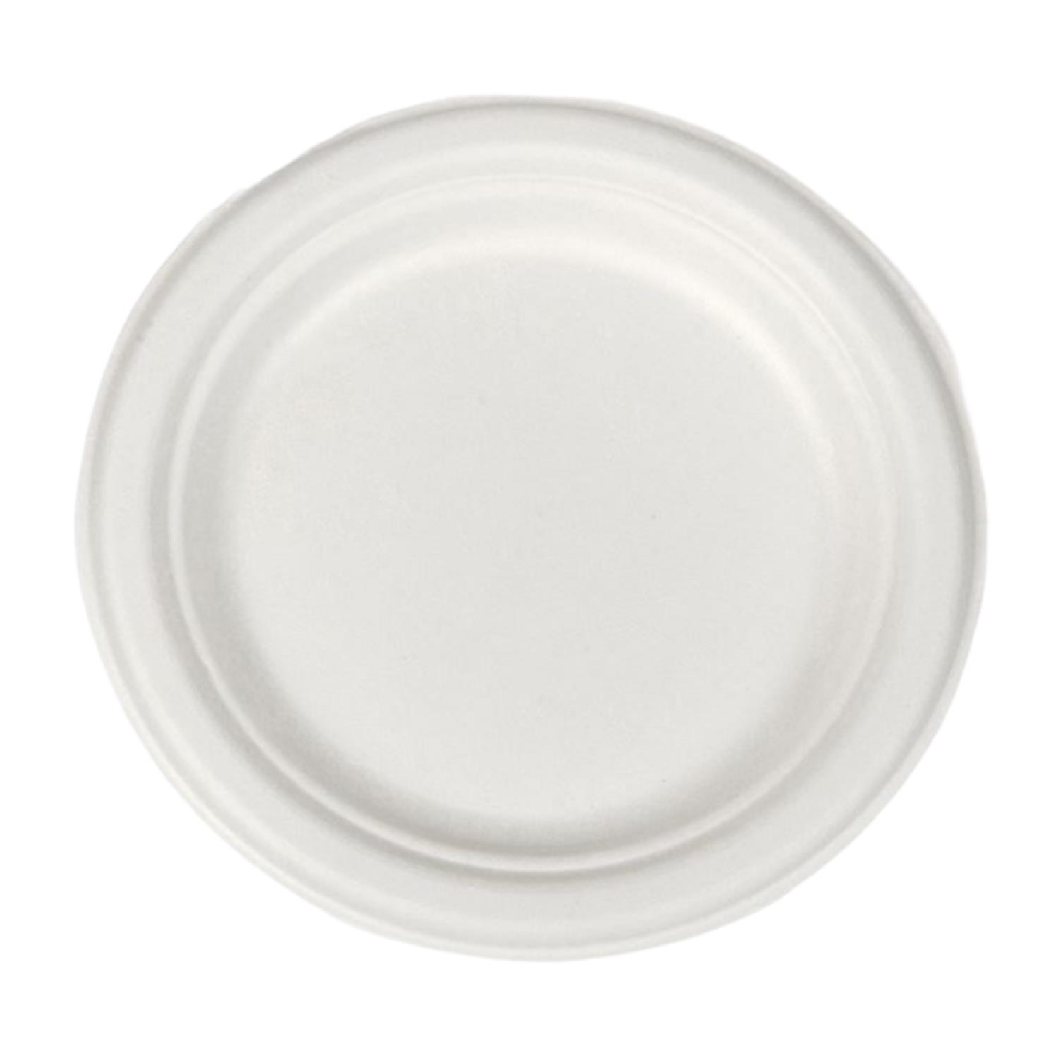 Eco-friendly Compostable Paper Plates 18 cm Pack of 50