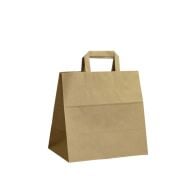 Brown Kraft Paper Bag with Internal Handle 28×29×17cm