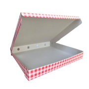 GİZPAK 25×25×3.5cm Disposable Pizza Boxes Pack of 100