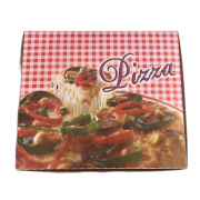 GIZPAK Corrugated Cardboard Pizza Box 31×30×3.5 cm 50-Pack