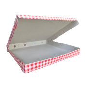 GIZPAK Corrugated Cardboard Pizza Box 31×30×3.5 cm 50-Pack