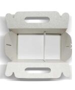 Hamburger Box Divider Separators 100-Pack – Cardboard Food Separators