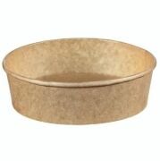 Kraft Paper Salad Bowl with Lid 900ml 300-Pack Eco-Friendly