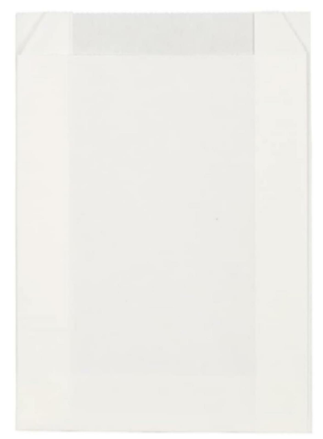 Grease-Resistant White Snack Paper Bags 10×16×4cm 1000 Pack