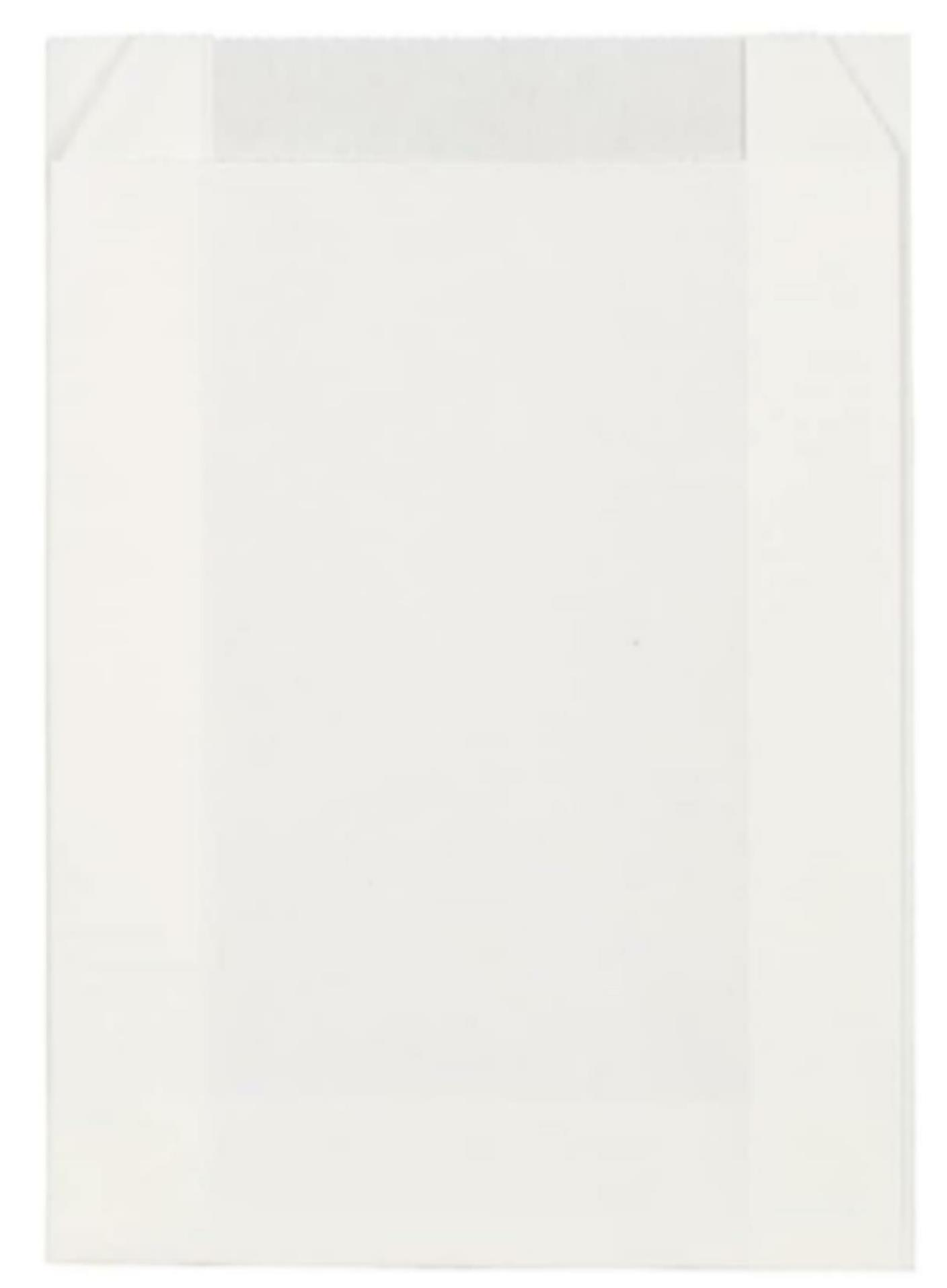 Grease-Resistant White Snack Paper Bags 10×16×4cm 1000 Pack