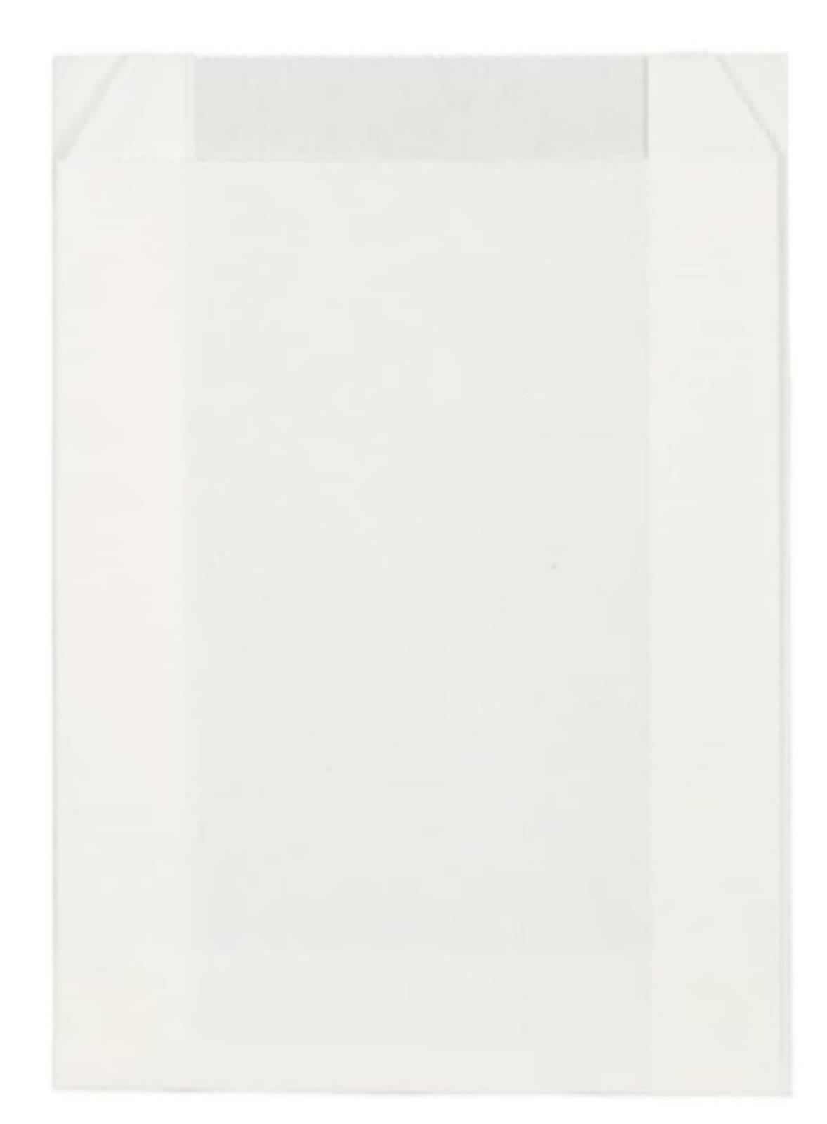 White Grease-Resistant Paper Chip Bags 1000 Pack 12x12x4cm Large