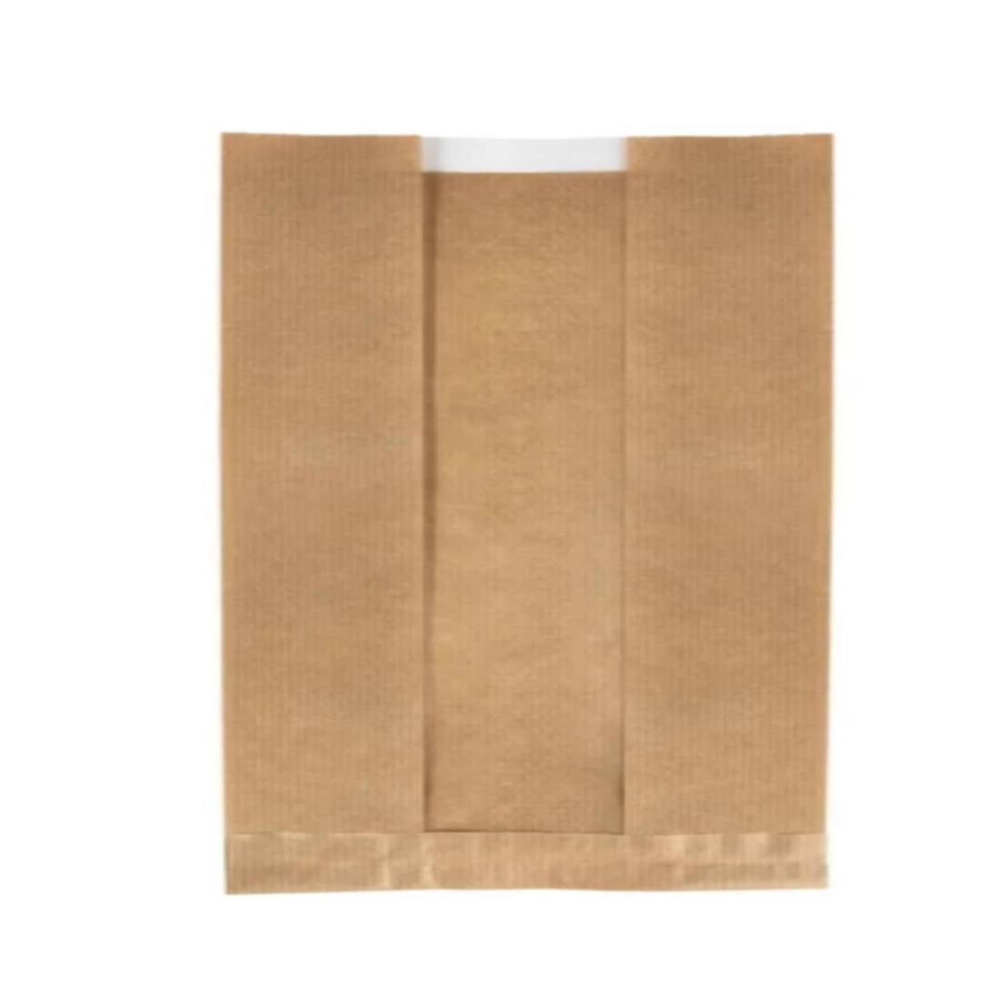 Windowed Kraft Paper Bags 25x33x6cm 10kg Bakery Pack