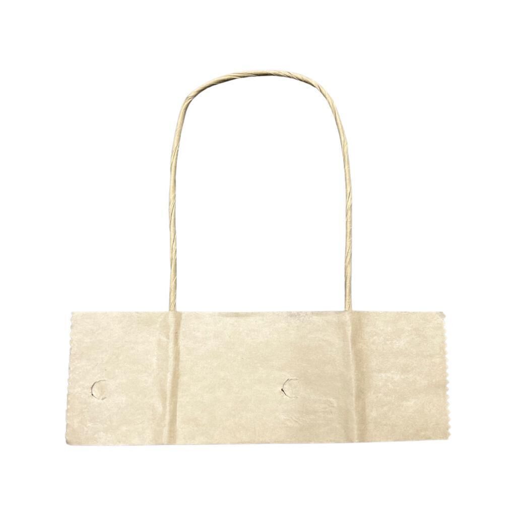 Kraft Twisted Paper Handles Pack 2000 Natural Brown Reinforced