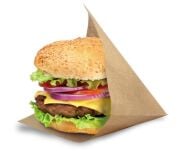Kraft Hamburger Paper 15x16cm 10kg Grease-Resistant Food Wrap
