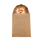Brown Kraft Paper Bag 125g 12x20x5cm Recycled Food-Grade Compostable