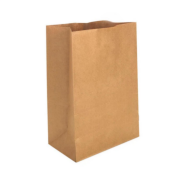 Heavy Duty Kraft Takeaway Carry Bag 22x28x12cm Durable
