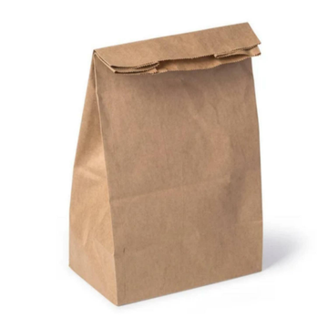 Heavy Duty Kraft Takeaway Carry Bag 22x28x12cm Durable