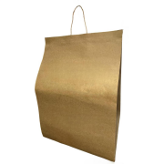 Heavy-Duty Kraft Pizza Box Carry Bag 35x50cm 100-Pack