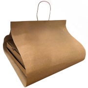 Kraft Pizza Carrier Bag 35 x 50 cm Pack 100