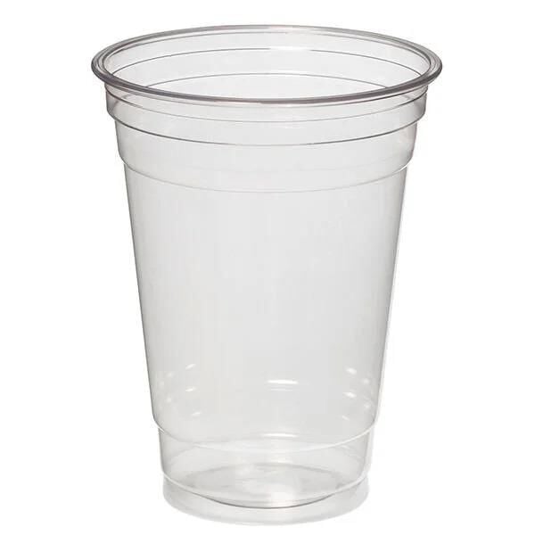 400ml Clear PET Plastic Cup 14oz Single-use for Cold Drinks