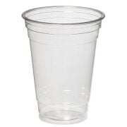 400ml Clear PET Plastic Cup 14oz Single-use for Cold Drinks