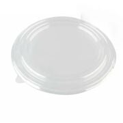 Gizpak Salad Lid 145mm Diameter Clear Plastic Snap-On 500 Pack