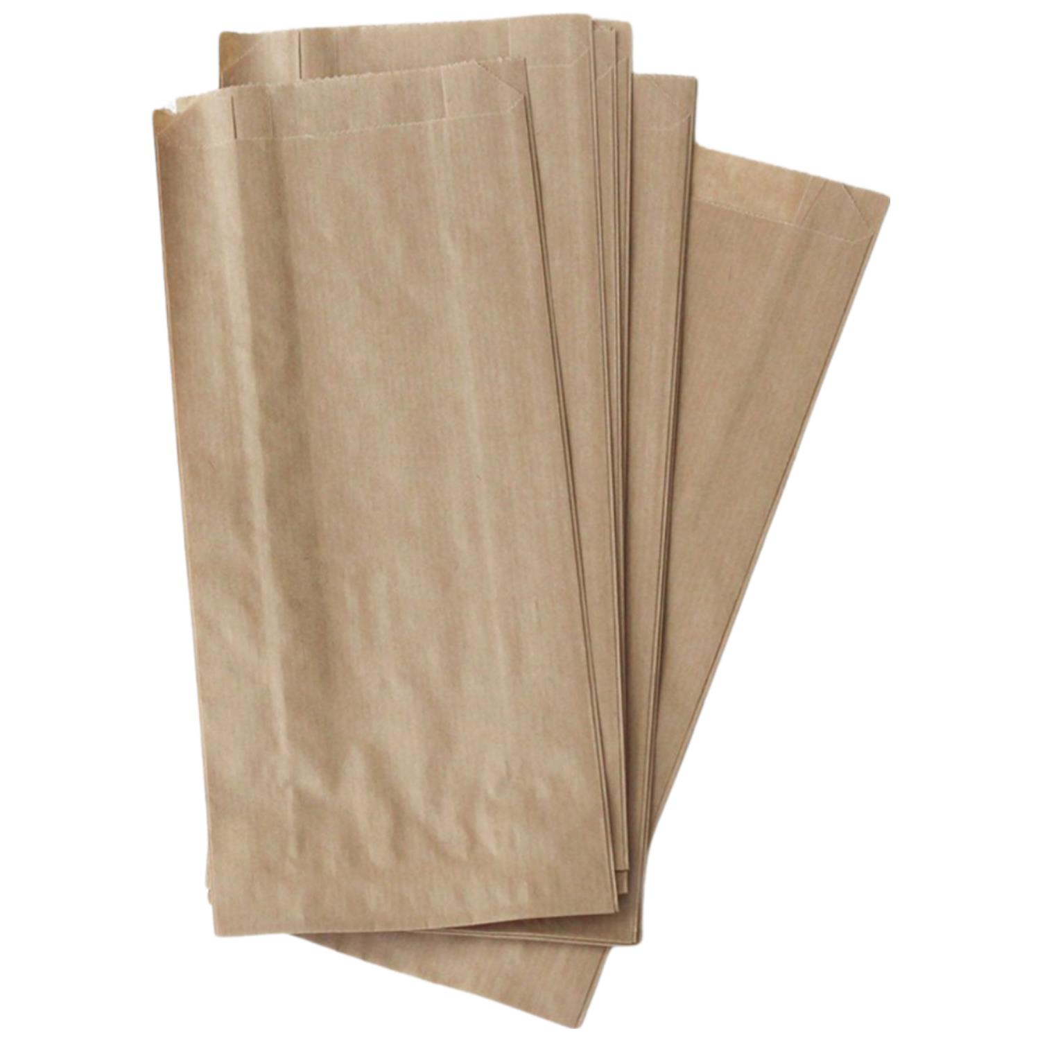 Samua Kraft Striped Paper Food Bags 250g 12x27x6cm