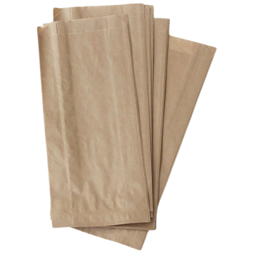 Samua Kraft Striped Paper Food Bags 250g 12x27x6cm