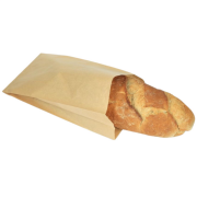 Samua Kraft Striped Paper Food Bags 250g 12x27x6cm