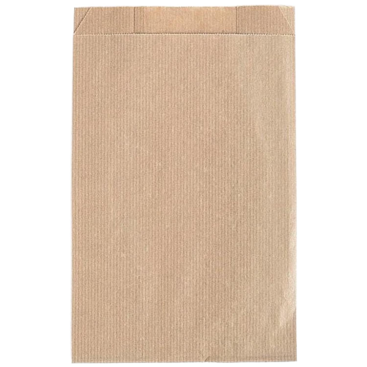 Striped Şamua Kraft Paper Bag 12x20x6cm for 125g