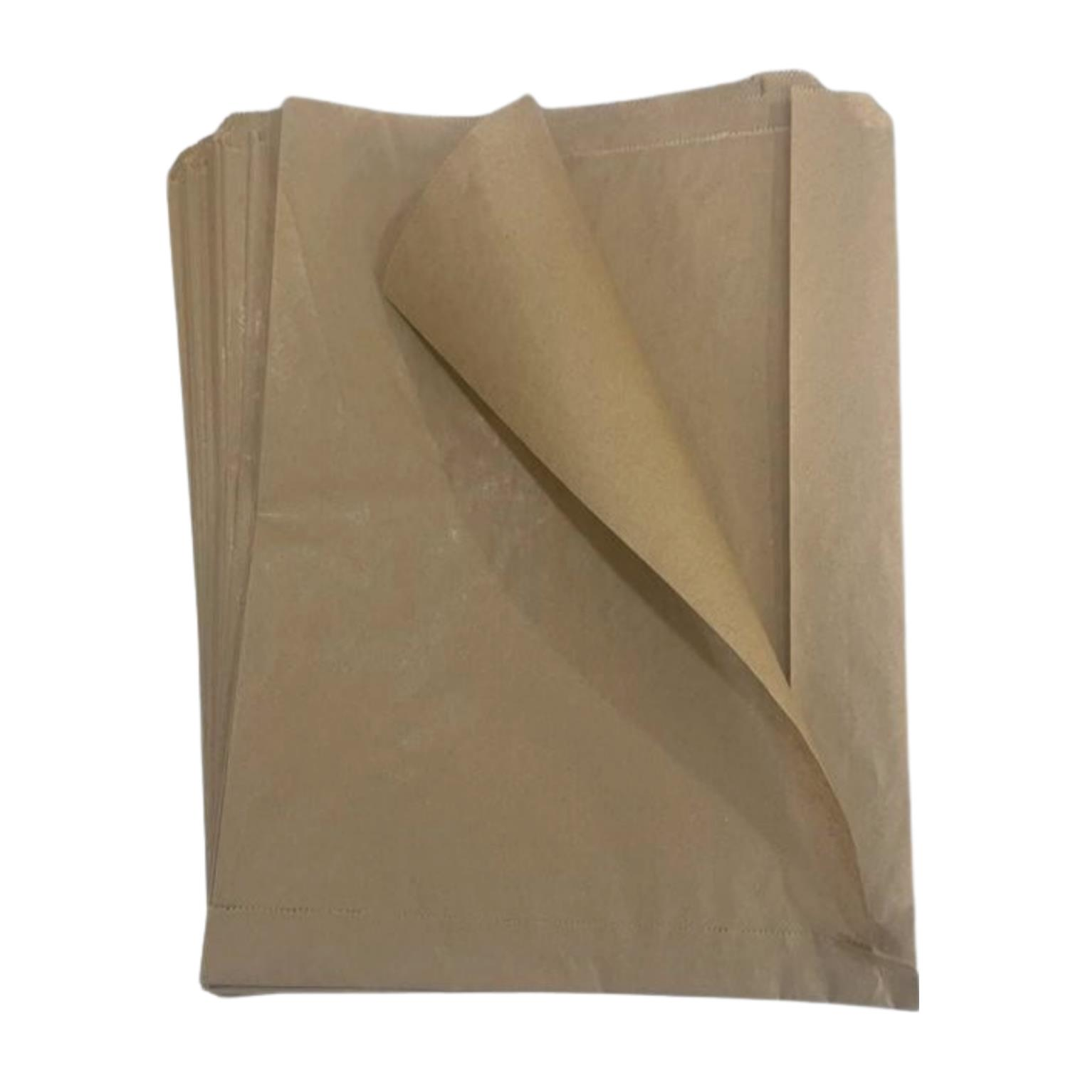 Samua Kraft Pide Paper Bags 30x41x5cm Bulk 15kg Pack