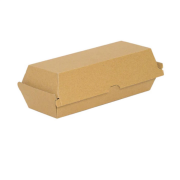 Kraft Sandwich Box 19.5x11x7cm Sturdy Cardboard Takeaway Box 200 pieces