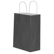 Black Kraft Gift Bag with Twisted Handles 32 x 40 x 12 cm