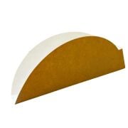 Kraft Cardboard Taco Holder Pack - Sturdy Disposable Taco Stand