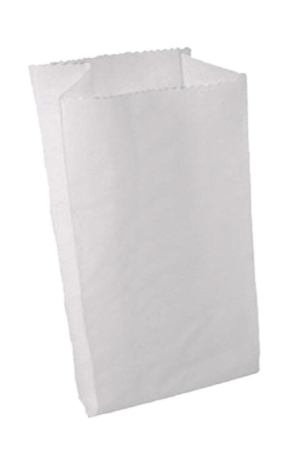Large White Greaseproof Paper Bags 15x29x8 cm Food-safe 100 Pack