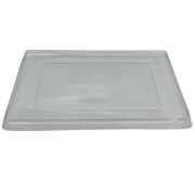 Kraft 2100 ml Disposable Food Container with PET Lid Leakproof